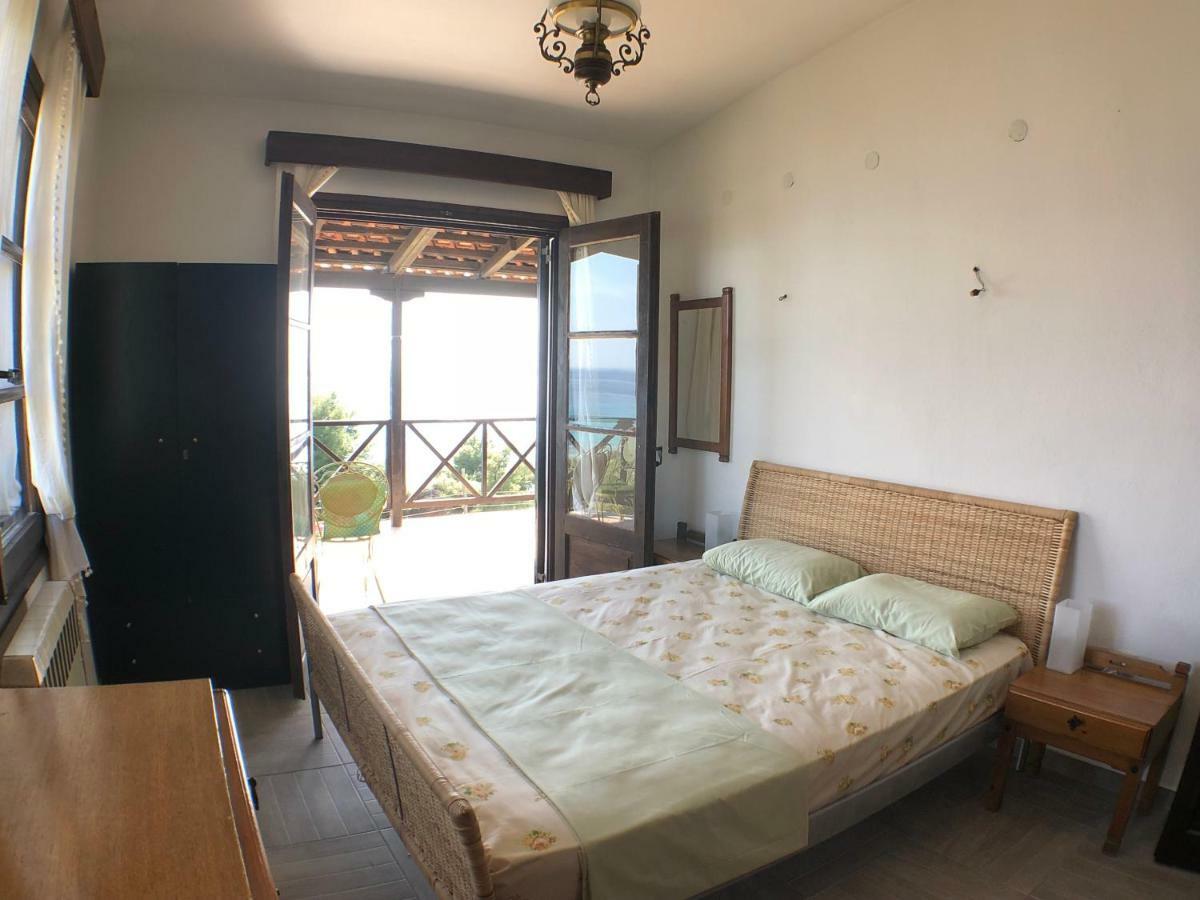 Unique Sea View House Villa Kalandra ภายนอก รูปภาพ