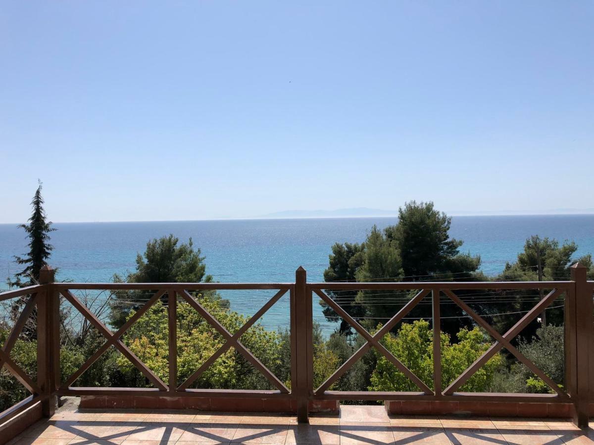 Unique Sea View House Villa Kalandra ภายนอก รูปภาพ