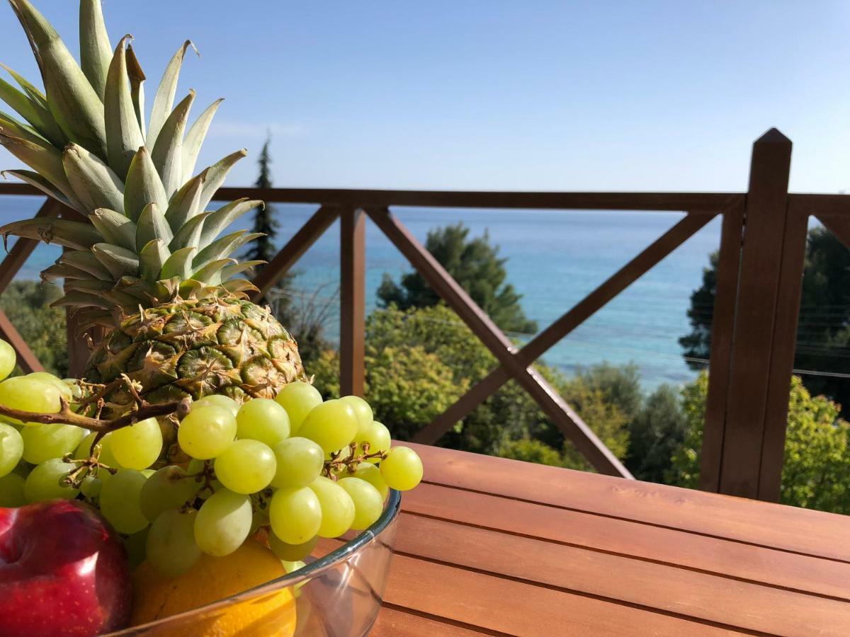 Unique Sea View House Villa Kalandra ภายนอก รูปภาพ